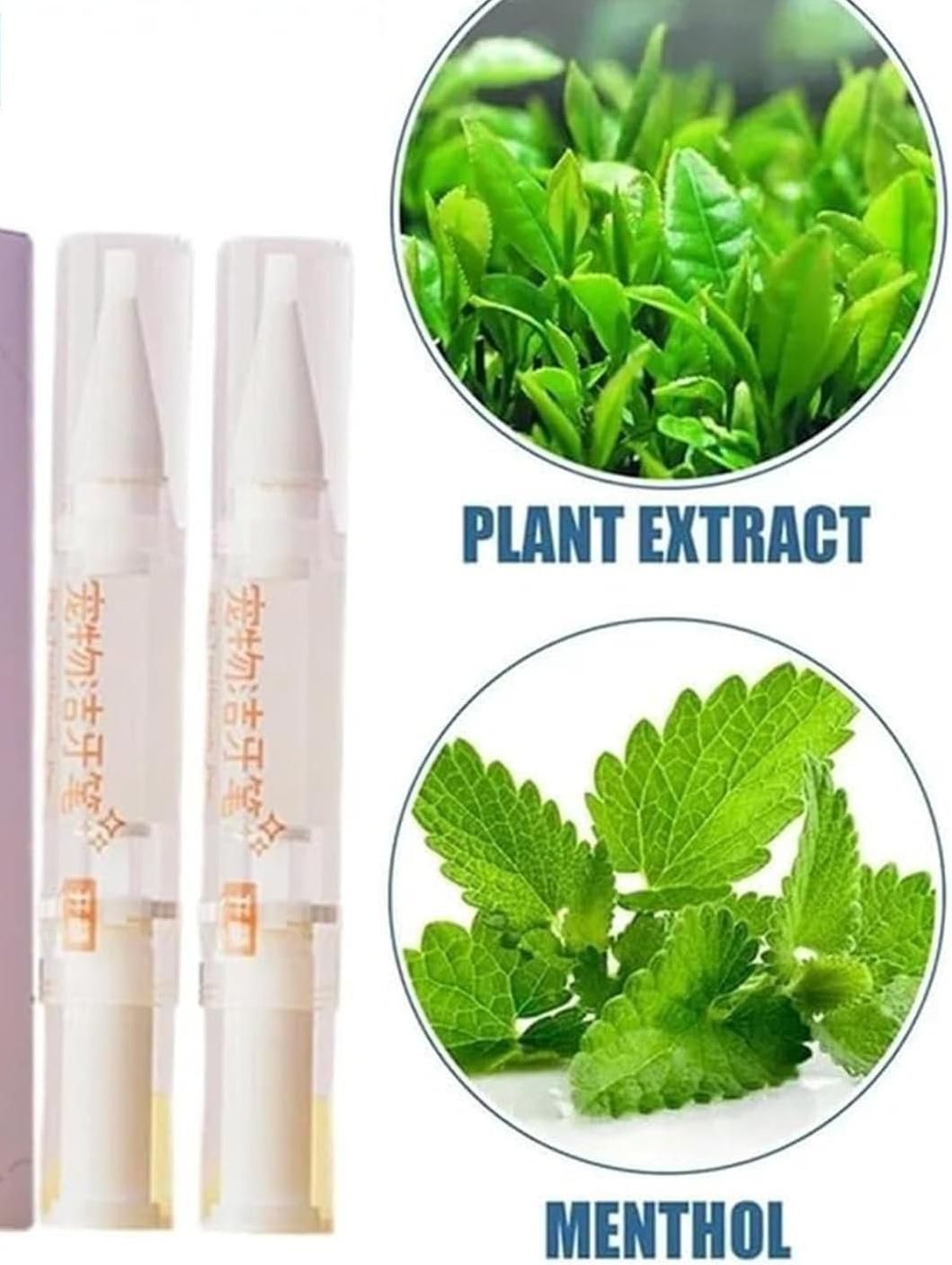 Dog Pen Toothbrush – Easy Oral Care Toothbrush for Dogs | Fresh Breath & Plaque Removal