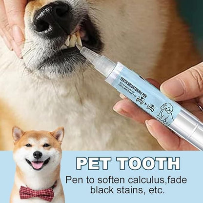 Dog Pen Toothbrush – Easy Oral Care Toothbrush for Dogs | Fresh Breath & Plaque Removal