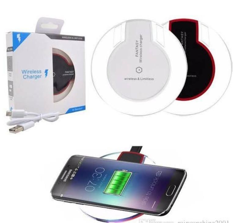 Standard Ultra-Slim Wireless Charging Pad – Fast & Compact Wireless Charger for All Devices