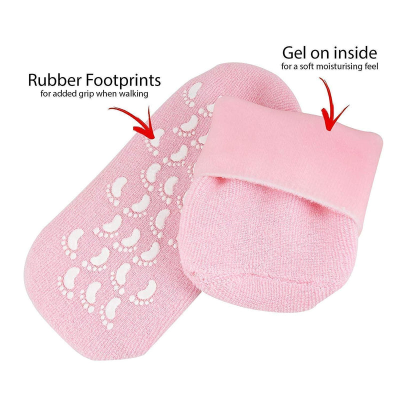 HydraGrip™ Moisturizing Reusable Foot Socks + Anti-Slip Yoga Socks