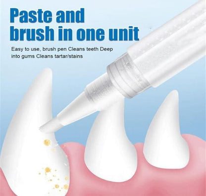 Dog Pen Toothbrush – Easy Oral Care Toothbrush for Dogs | Fresh Breath & Plaque Removal