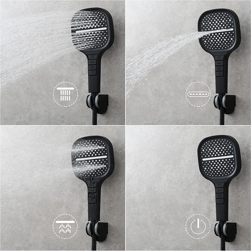 Premium 7-Mode Handheld Shower Head – High-Pressure Spa Experience