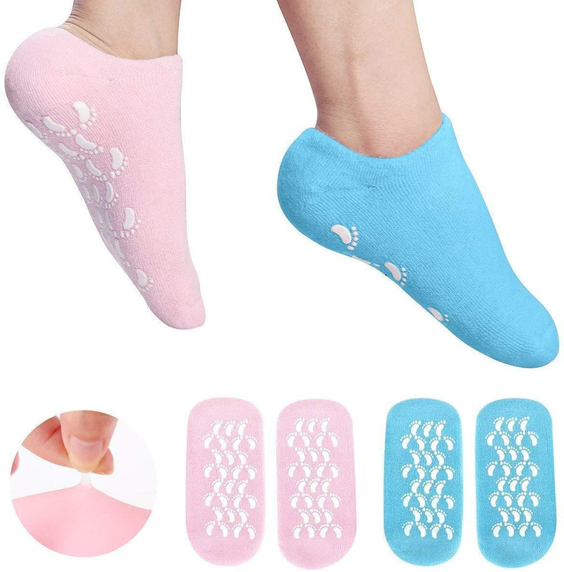 HydraGrip™ Moisturizing Reusable Foot Socks + Anti-Slip Yoga Socks